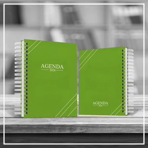 Agenda Comercial 2026 - Capa Lisa