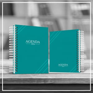 Agenda Comercial 2026 - Capa Lisa