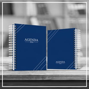 Agenda Comercial 2026 - Capa Lisa