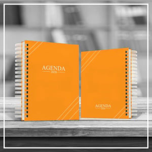 Agenda Comercial 2026 - Capa Lisa