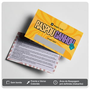 Cupom Raspável Individual