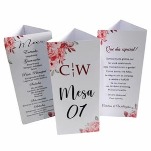 Menu de mesa