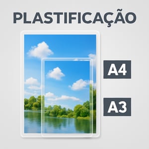 Plastificação 175 micras     