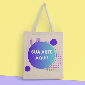 Sacola Ecobag Feito de materiais ecológicos 32x38cm    