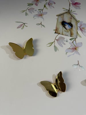 Kit Borboletas de Acrílico Espelhado 5x4cm Decoração Charmosa e Elegante