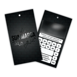 Tag Verniz Localizado Couchê Brilho 300g 9x5cm 4x4 Laminação Fosca e Verniz Localizado F/V  