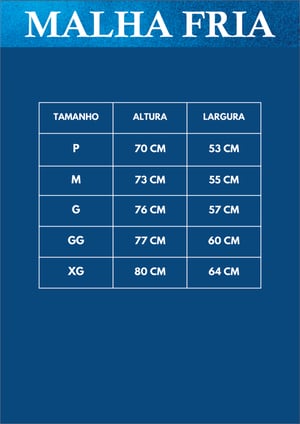 Camiseta Malha Fria Personalizada