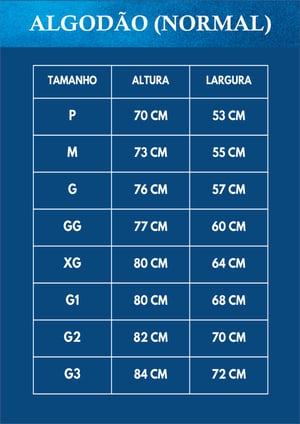 CAMISETA ALGODÃO PERSONALIZADA