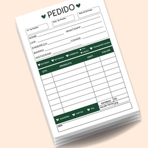 TALÃO 10X15CM - AUTOCOPIATIVO - NUMERADO