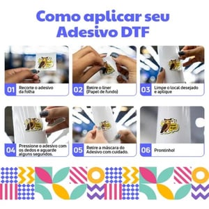 DTF UV Tamanho A4