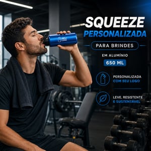 Squeeze Alumínio 650ml