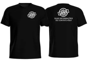 CAMISETA ALGODÃO PERSONALIZADA