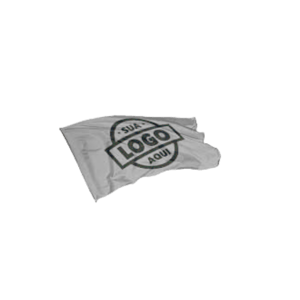 BANDEIRA Poliéster m² 4x0  Corte Reto 