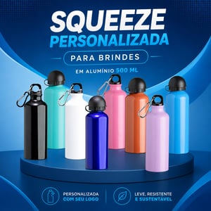 Squeeze Alumínio 500ml
