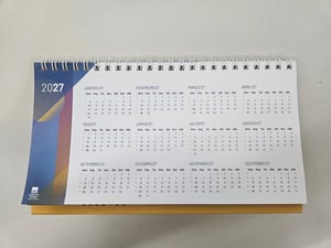 Calendário de mesa