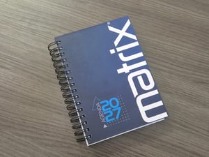 Agenda 2027 personalizada Sulfite 75g 15x21cm    