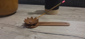 003-Porta incenso flor de lótus