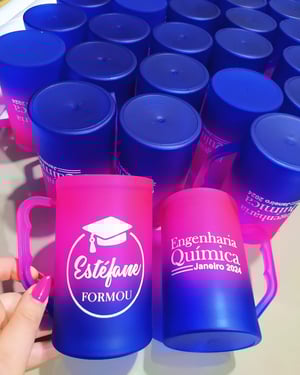 Caneca 500ml Degradê