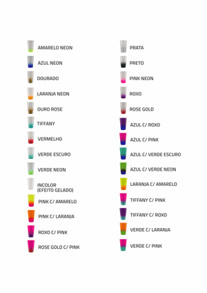 Copo twister 500ml Degradê