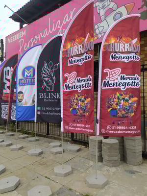 WIND BANNER COMPLETO