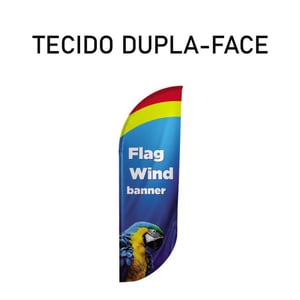 Wind Banner Completo - P - 185X65cm