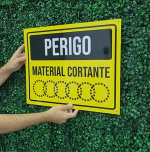 Placa em PVC 2mm