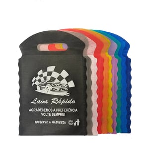 Lixeira para carro em TNT