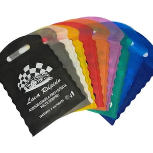 Lixeira para carro em TNT