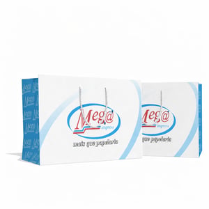 Sacola Personalizada 23x15x9cm Papel 180g Impressão Colorida
