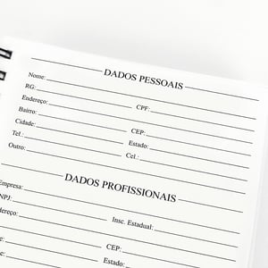 Agenda Personalizada Diária Capa Dura Laminada Com Bolsa Interna 75g - AGP