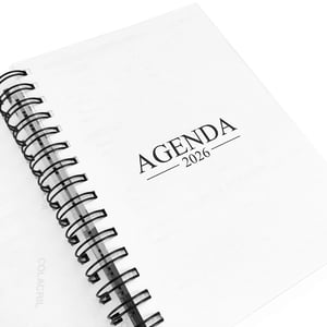 Agenda Personalizada Diária Capa Dura Laminada Com Bolsa Interna 75g - AGP