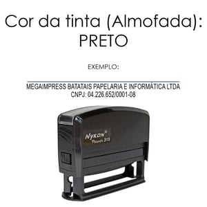Carimbo Personalizado Automático Nykon 315