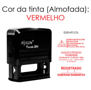 Carimbo Personalizado Automático Nykon Power 304