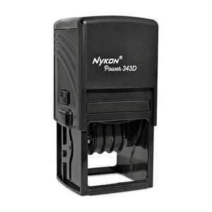 Carimbo Personalizado Automático Datador 4mm (altura da data) Nykon Power 343D