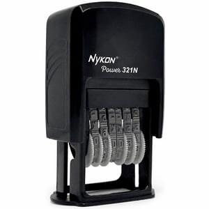 Carimbo Personalizado Automático Numerador 4mm (altura dos números) Nykon Power 321N