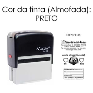 Carimbo Personalizado Automático Nykon M50