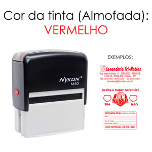 Carimbo Personalizado Automático Nykon M50