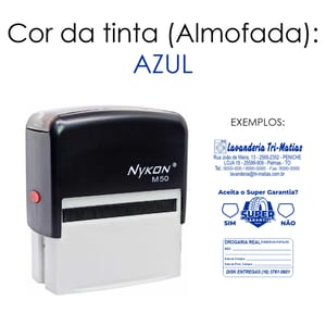 Carimbo Personalizado Automático Nykon M50