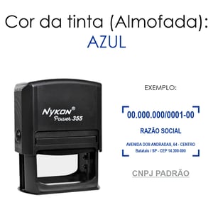 Carimbo Personalizado Automático Nykon Power 355