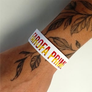 Pulseira Personalizada e Numeradas Para Festas Eventos Em Nylon Impressão Colorida