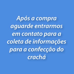 Crachá Personalizado de Identificação de Pessoas Com Deficiência Frente Verso PVC com Anti Sufocante Trava de Segurança