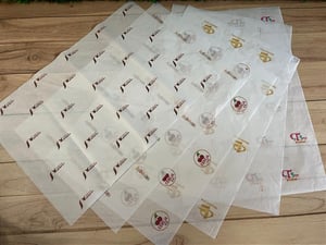 Papel de Seda Personalizado 40x60cm Com sua Logo / Marca Impressão Colorida