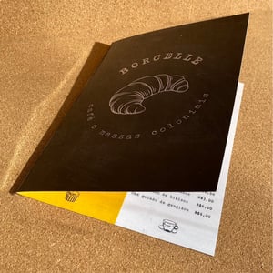 Cardápio A4 Personalizado Laminado 1 dobra 14,5x20cm (FECHADO)