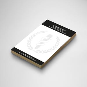 Bloco Receituário Personalizado 50 Folhas 90g