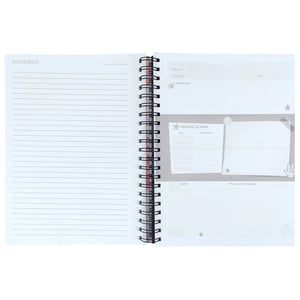Foto Caderno Personalizado 10 Matérias 160 Folhas Capa Dura 20 x 27,5cm Laminado Sua Foto No Caderno