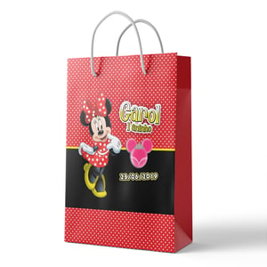 Sacola Lembrancinha 12X16X5 Personalizada Com Seu Tema - SL2