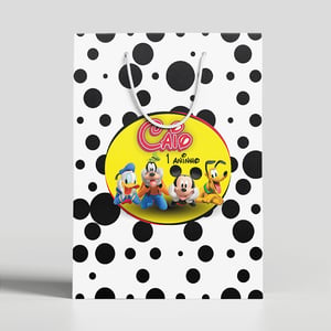 Sacola Lembrancinha 12X16X5 Personalizada Com Seu Tema - SL2