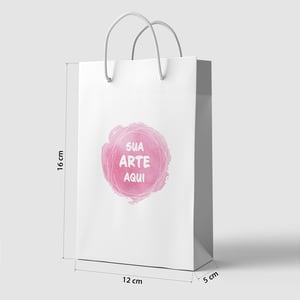 Sacola Lembrancinha 12X16X5 Personalizada Com Seu Tema - SL2