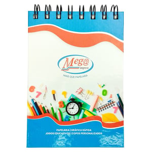 Caderneta Personalizada Capa Dura A6 100 folhas