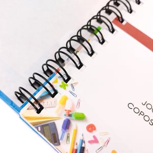 Caderno Personalizado A5 Capa Dura A5 21X14,8CM Pautado 100 folhas 75g